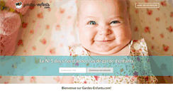 Desktop Screenshot of gardes-enfants.com